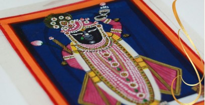 Miniature painting ~ Srinath ji ~ { 4 }